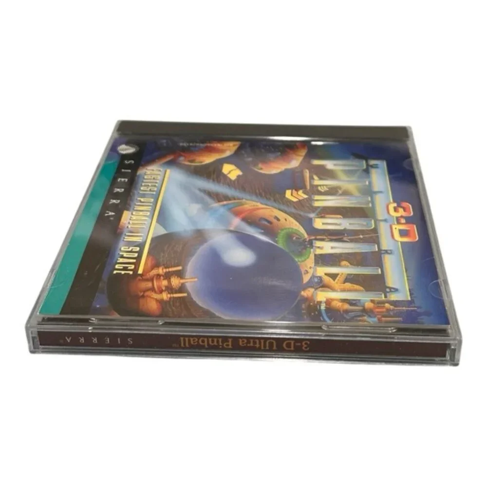 3-D Ultra Pinball Game PC Game CD-Rom